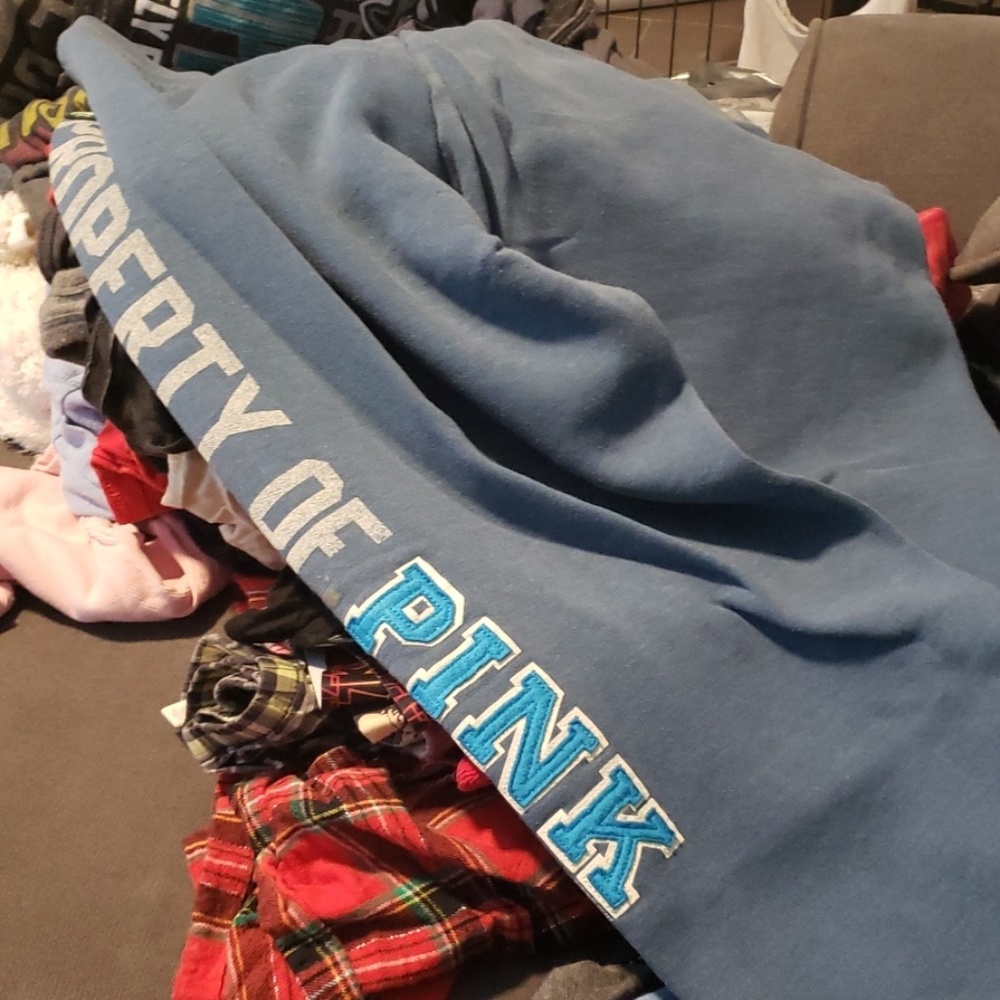 Pink sweatpants